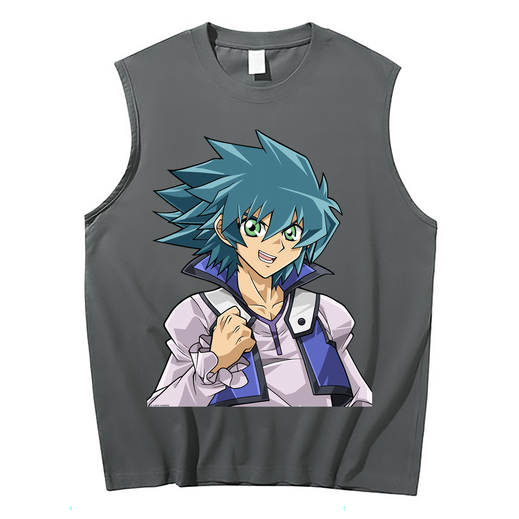 （画像用） 遊☆戯☆王 Yu-Gi-Oh! コットン100％タンクトップ（フロントプリント）